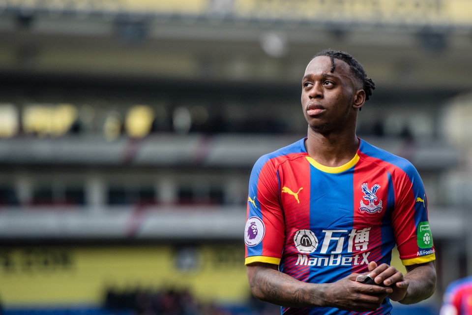 Aaron Wan-Bissaka made 42 appearances for Crystal Palace in the Prem before his move to Old Trafford