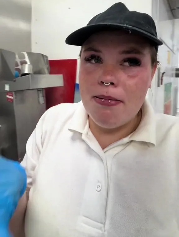 Franky manages a chip shop at just 18 years old