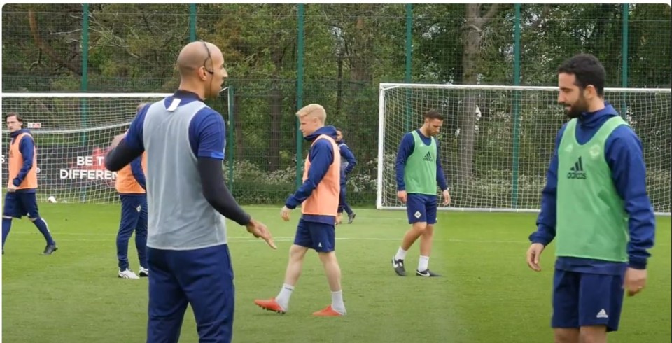 Ruben Amorim took a coaching course in Northern Ireland in 2019