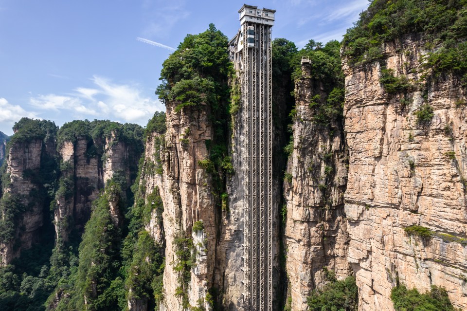 It stands at over 1,000 feet tall