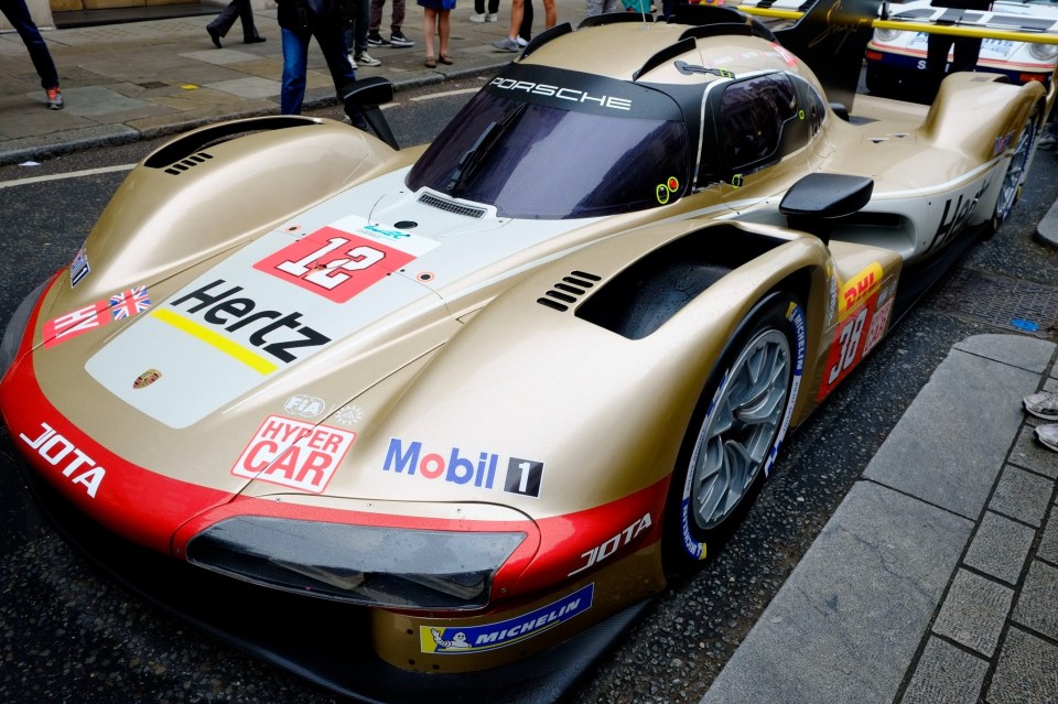 A Porsche 963 hypercar driven in the Le Mans 24 Hours