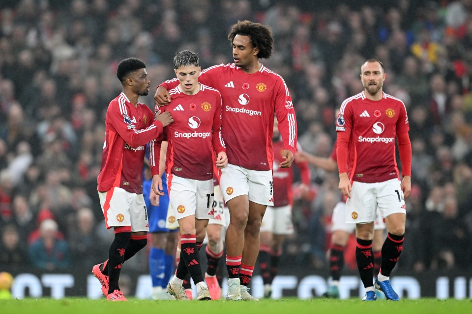 Garnacho refused to celebrate Man Utd's third goal against Leicester