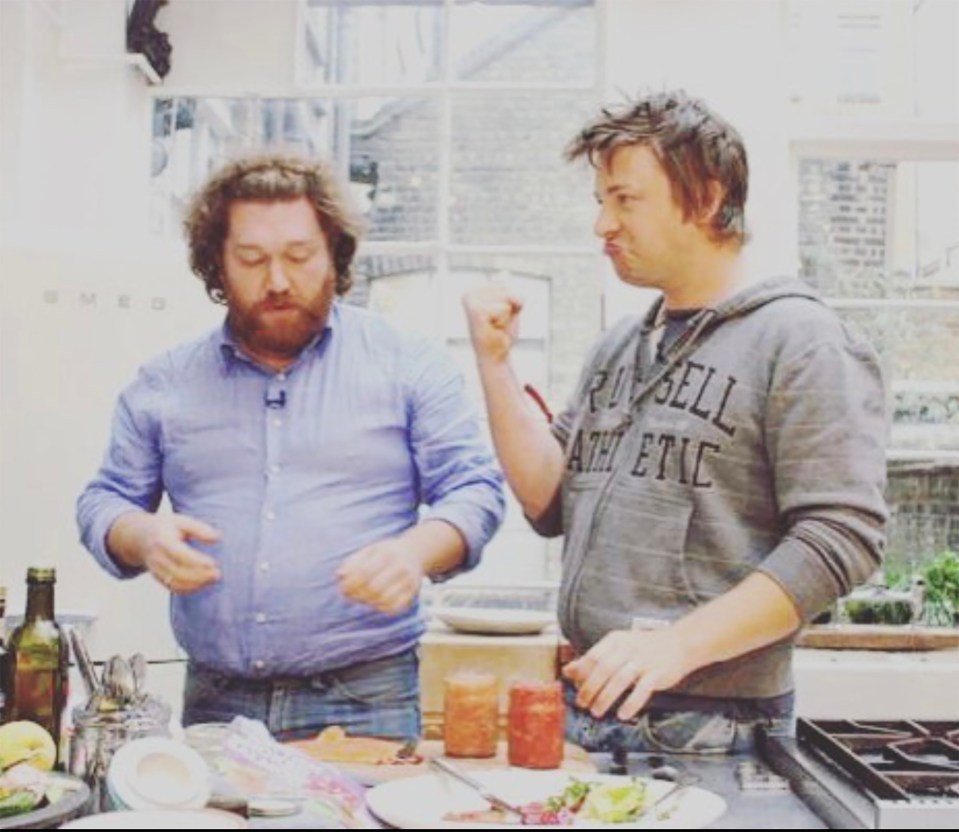 Zimin was pals with Jamie Oliver