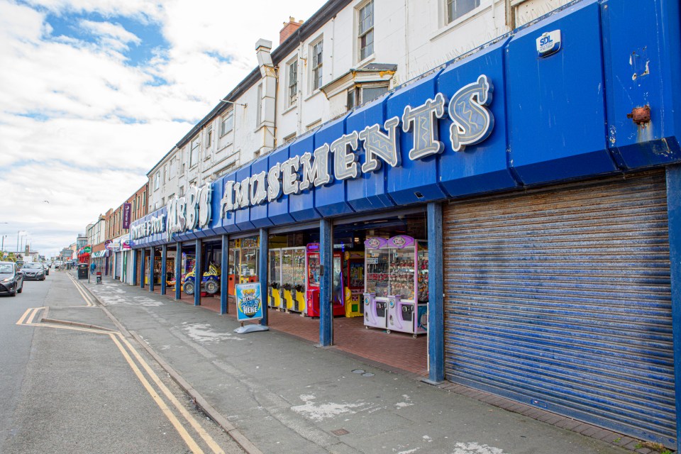 Amusement arcades used to be one of the biggest pulls for tourists in Rhyl but now many have closed down