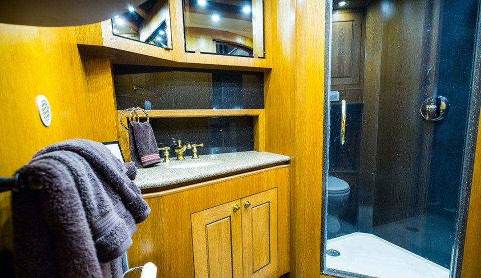 It includes a sauna shower and, by itself, cost $25,000