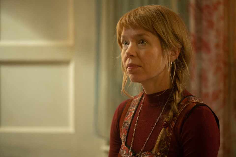 Anna Maxwell stars in the drama as Delia and also narrates a companion documentary