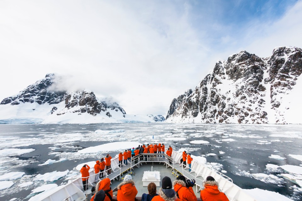 The chance to visit Antarctica is viewed as once in a lifetime opportunity by those on board