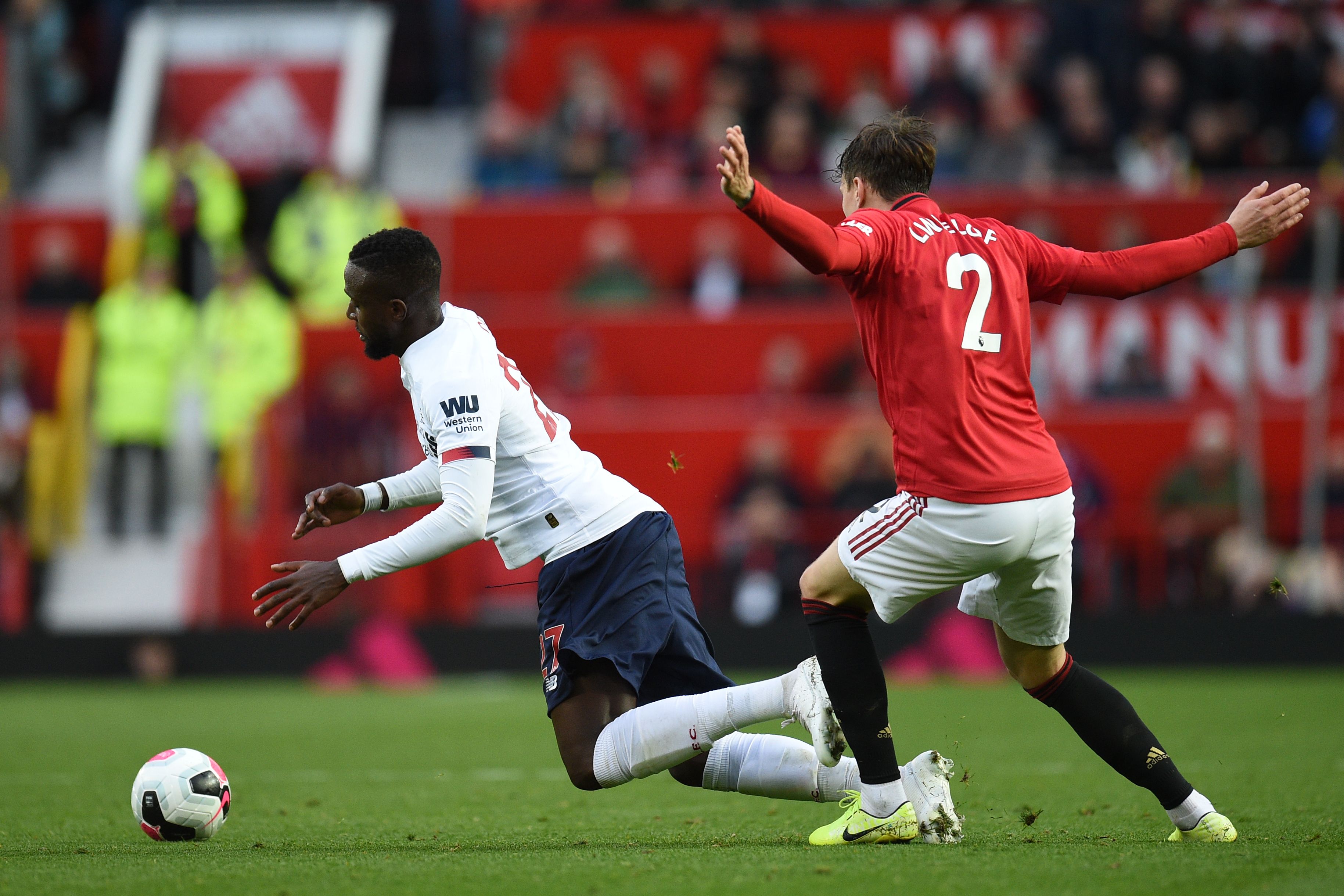 Klopp was furious that VAR didn't rule out United's goal