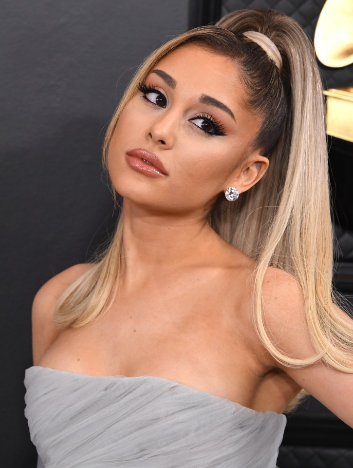 Ariana, pictured above at The Grammys in 2020, was rumoured to have gotten a nose job around this time