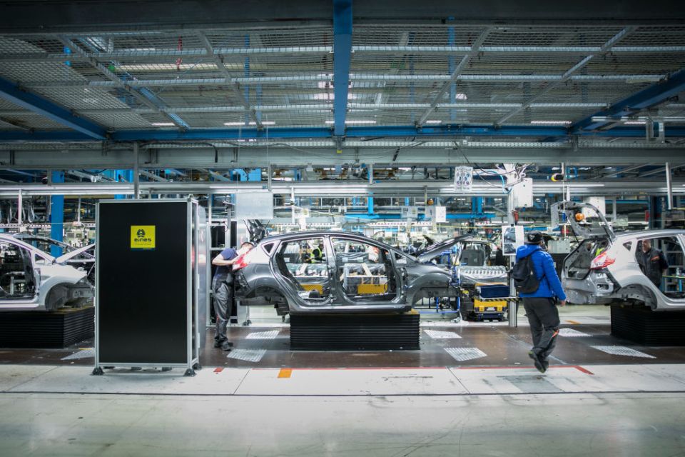 The Ford plant in Cologne-Niehl has halted production for three weeks