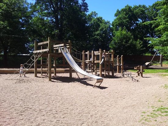 Parents have said that the playground is so impressive, it can fill a whole day out