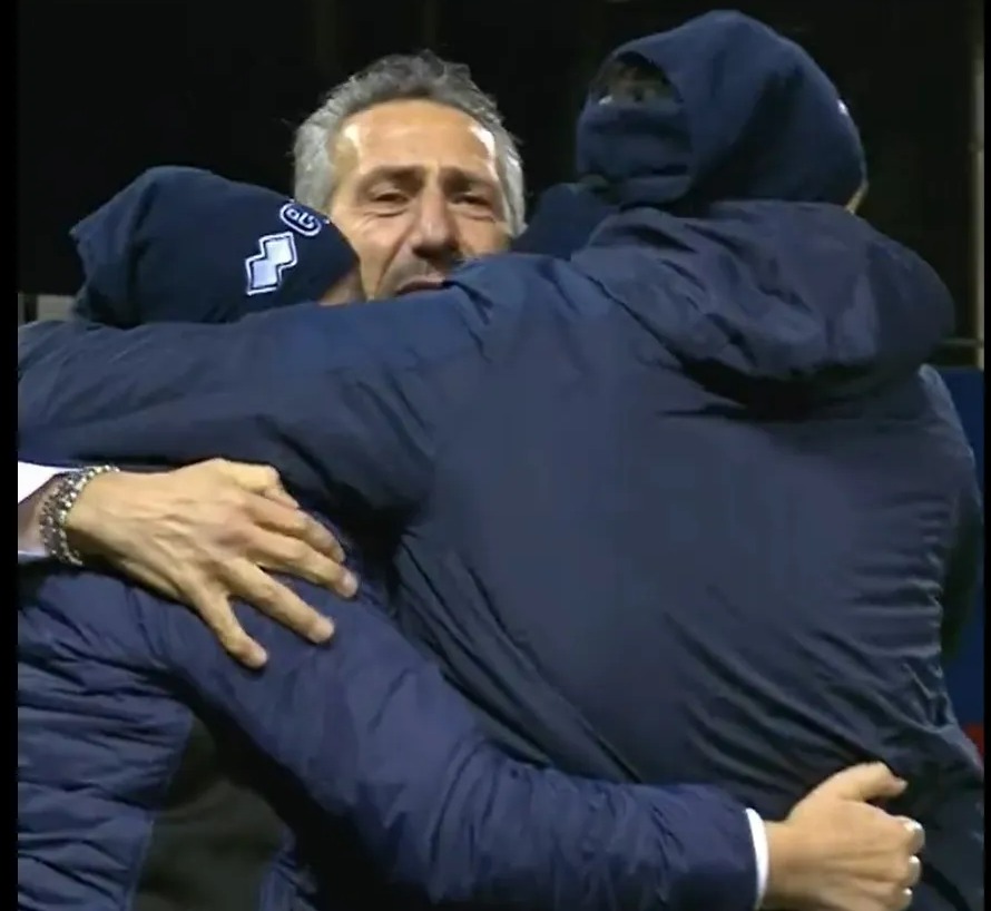 San Marino manager Roberto Cevoli celebrated a second win in charge