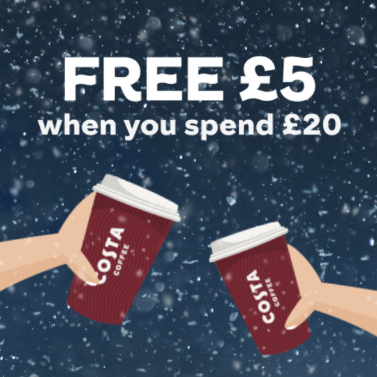 Save on Costa giftcards for Black Friday