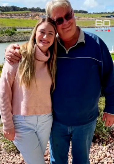 Tim, pictured with daughter Elyse, wanted to shed some pounds so he could confidently walk her down the aisle