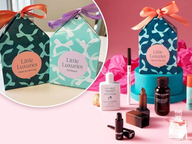 two little luxuries gift boxes next to each other