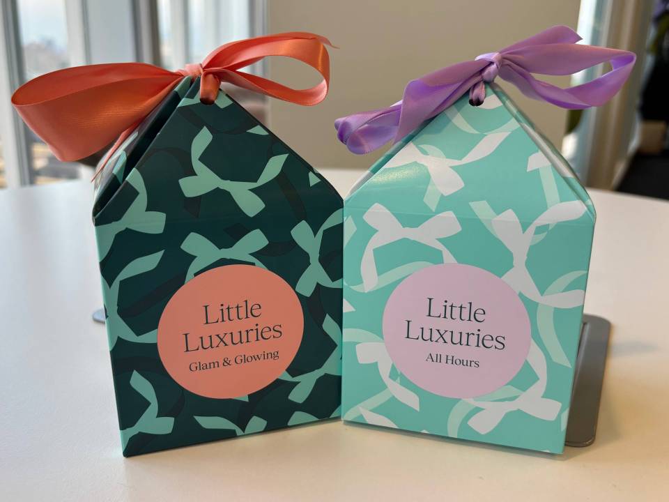 The Little Luxuries baubles will make the perfect Christmas gift