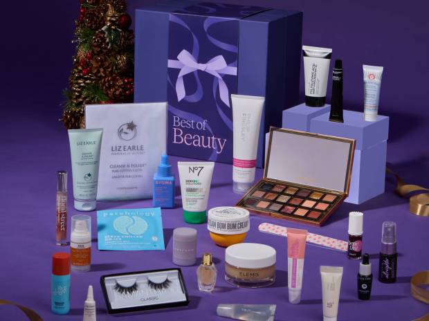 a box that says best of beauty on it