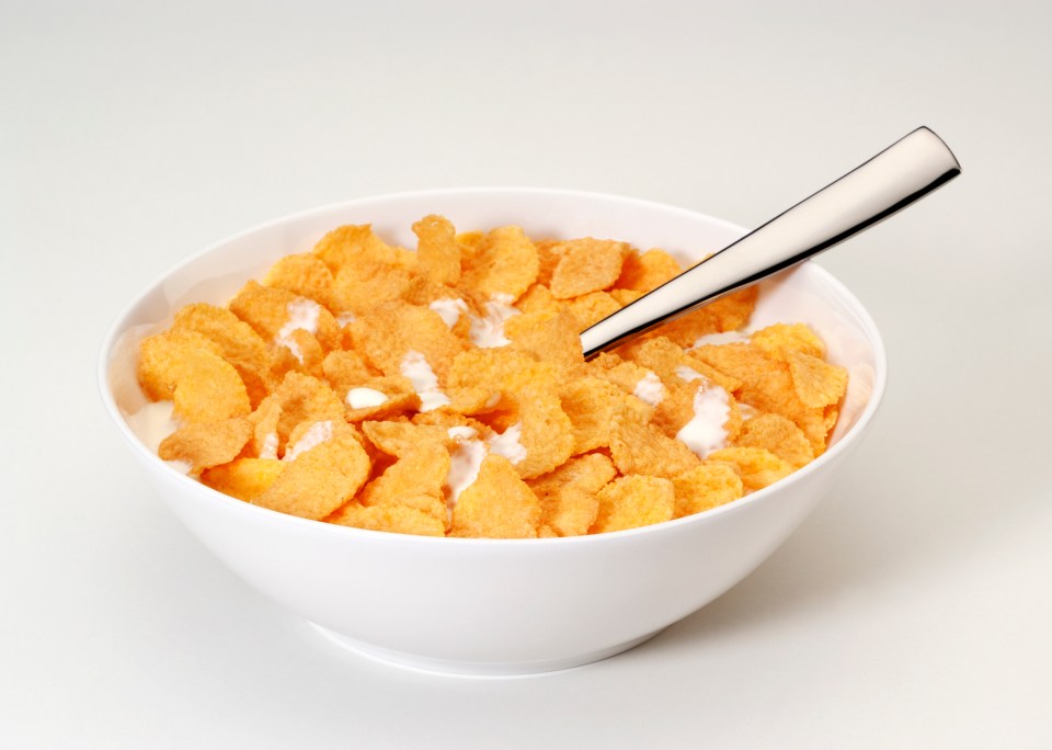 Cornflakes and other cereals are packed with vitamins and minerals