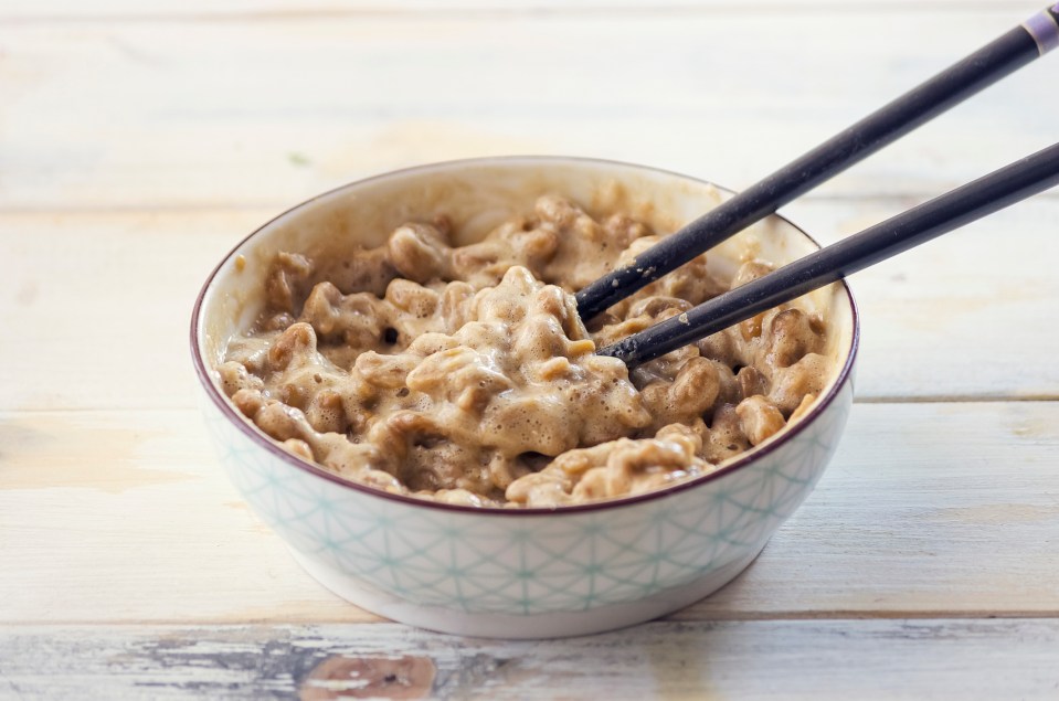 Natto is nutrient-rich, particularly high in calcium, vitamin K, iron and potassium