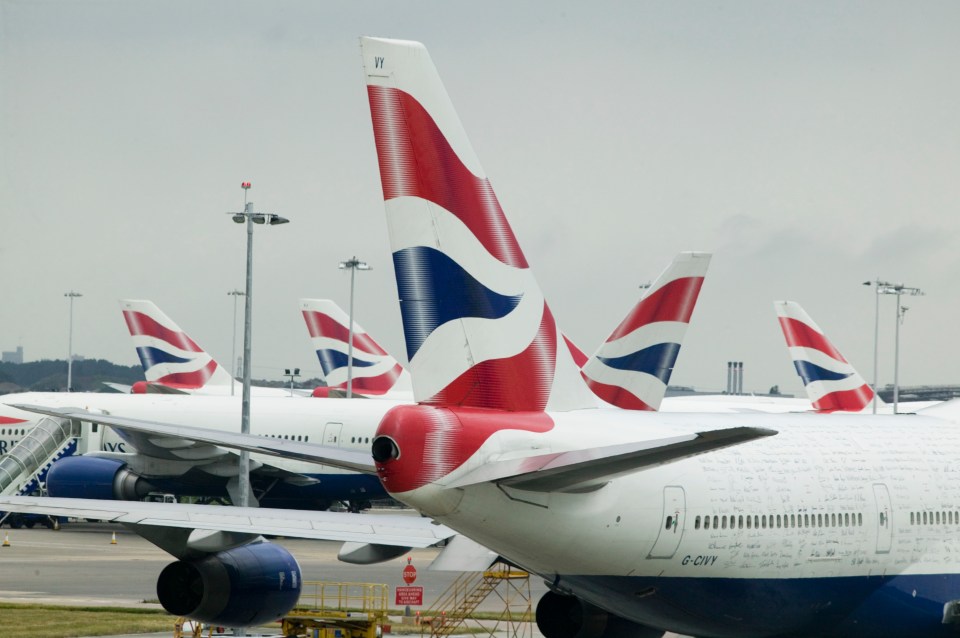 Several British Airways flights were grounded by the IT meltdown