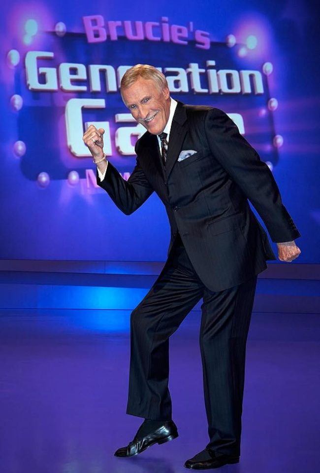 Where did Bruce Forsyth greet audiences with 'Nice to see you, to see you . . '