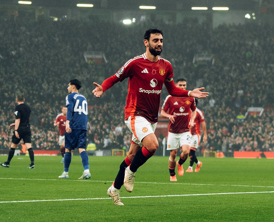 Bruno Fernandes was the main man as Man Utd beat Leicester 3-0