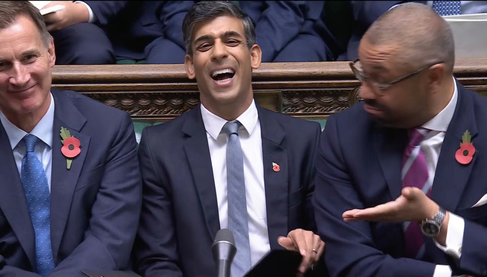 Rishi Sunak at his final outing as Tory leader in the House of Commons  on Budget day