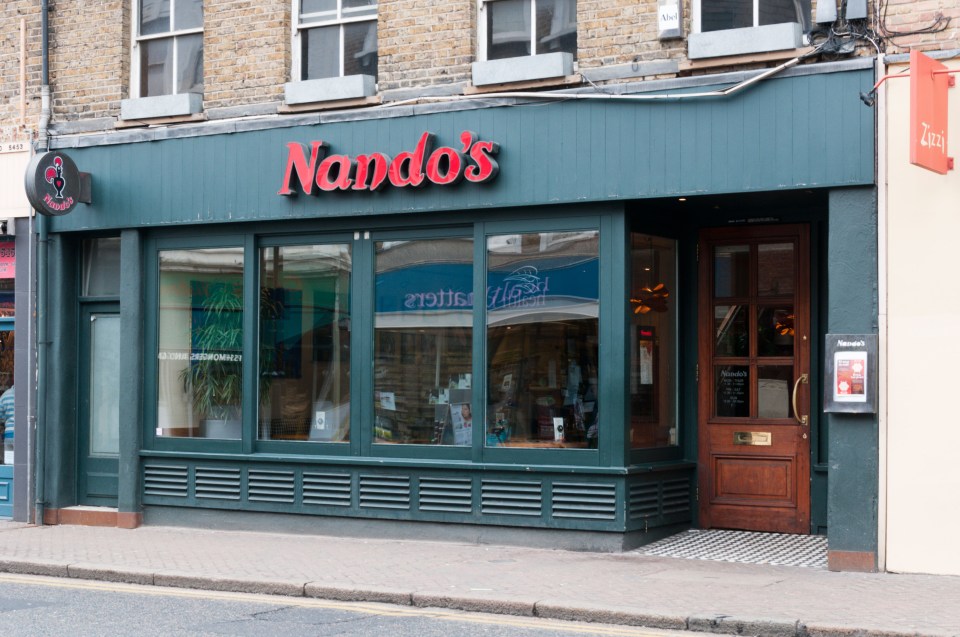 Meanwhile, Nando's scored fourth place