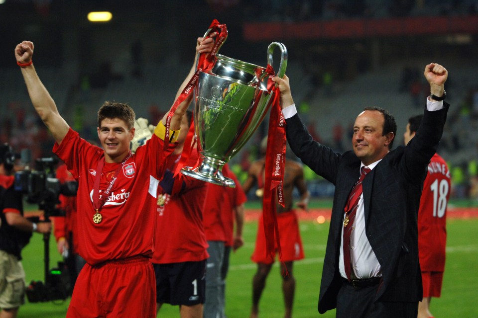 Rafa Benitez has named Liverpool legend Steven Gerrard as the best player he's ever worked with