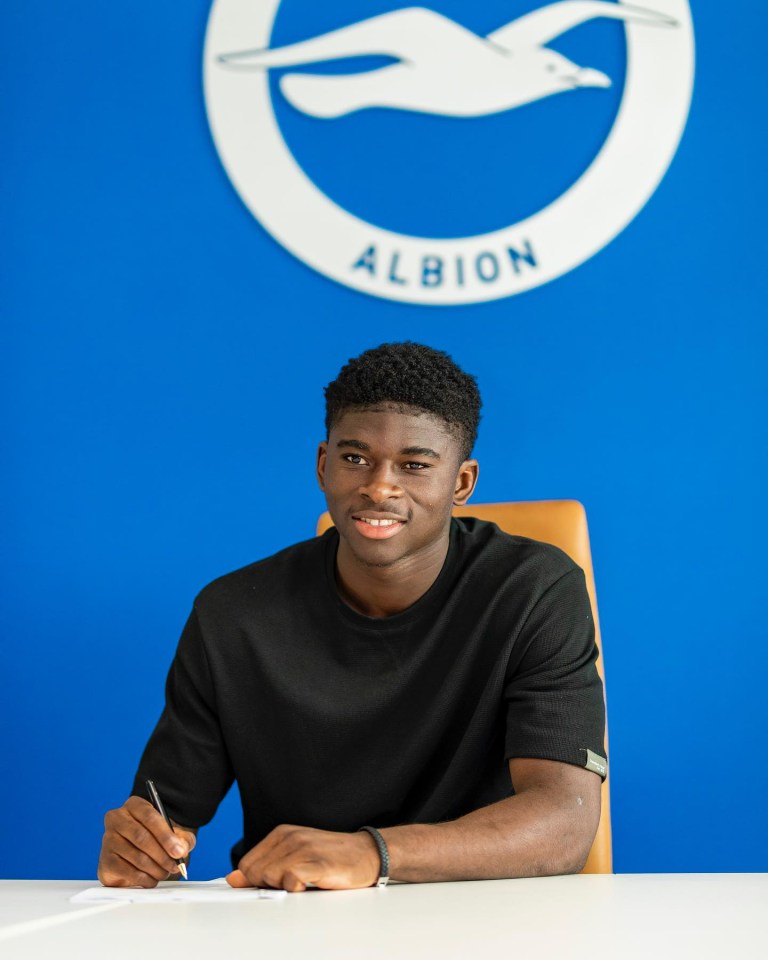 Carlos Baleba joined Brighton for £26min the summer at age 19 from Lille