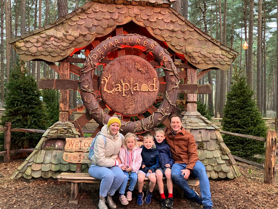 The Sun's Caroline Iggulden took her family to Lapland UK this weekend