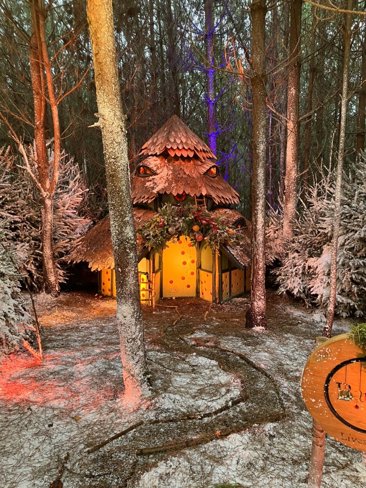 No expense is spared in the magical winter wonderland