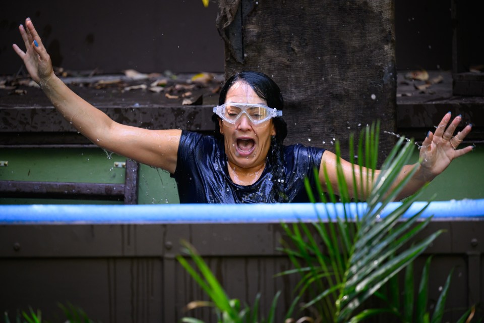 I faced my fears in a gross I'm A Celeb trial