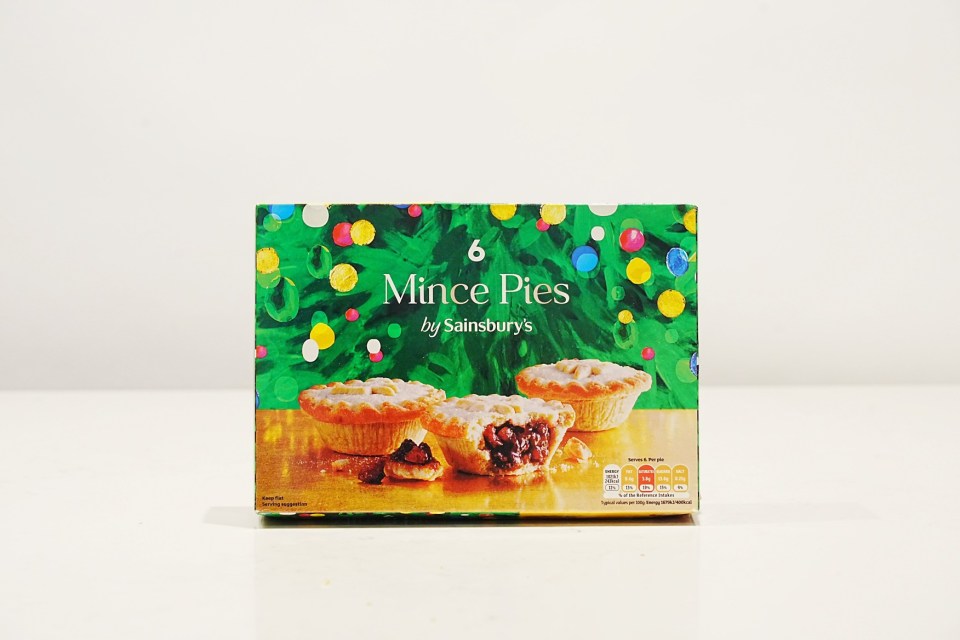 Sainsbury's Mince pies