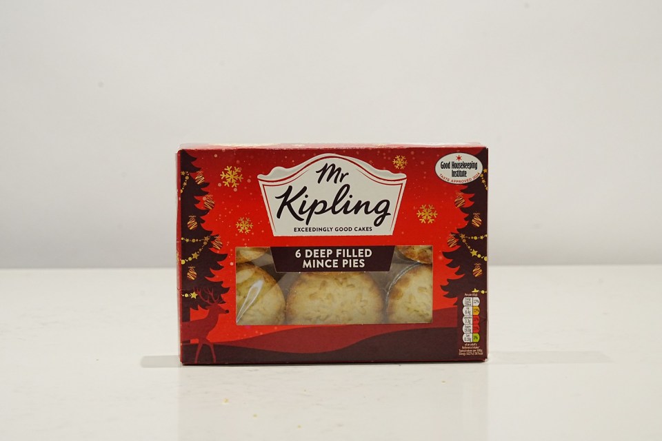 Mr Kipling Mince pies