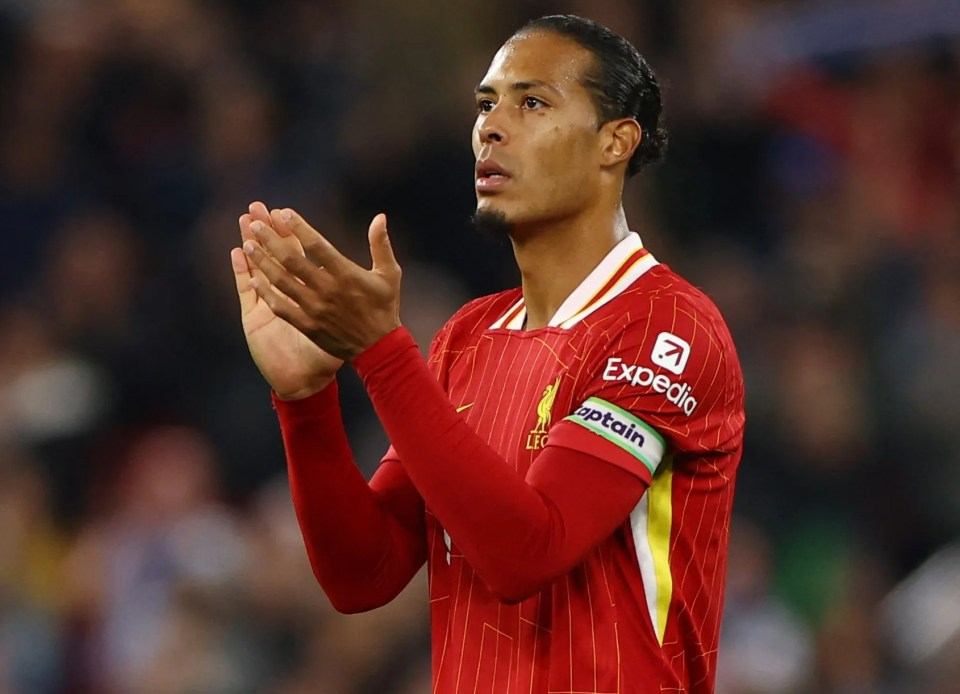 Virgil van Dijk is also out of contract at the end of the season