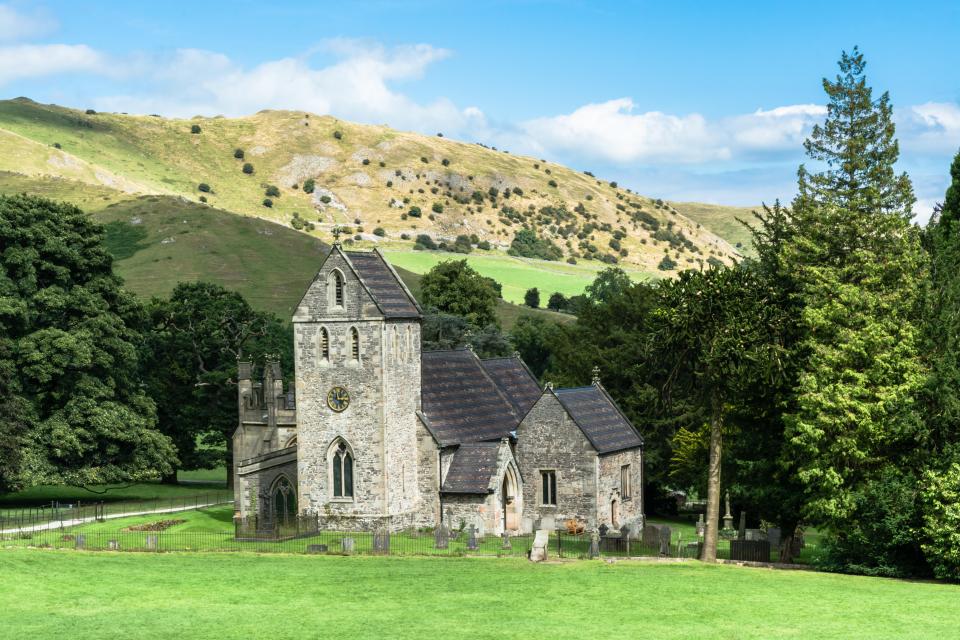 Ilam Park is a huge estate that incorporates attractions like Ilam Hall and a tiny stone church