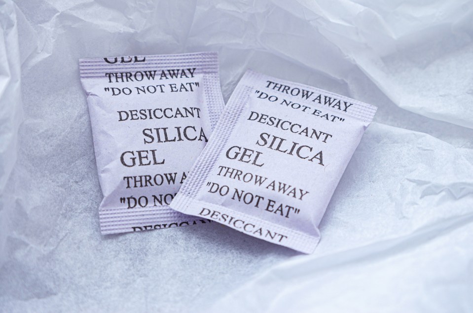 Silica gel may be the answer