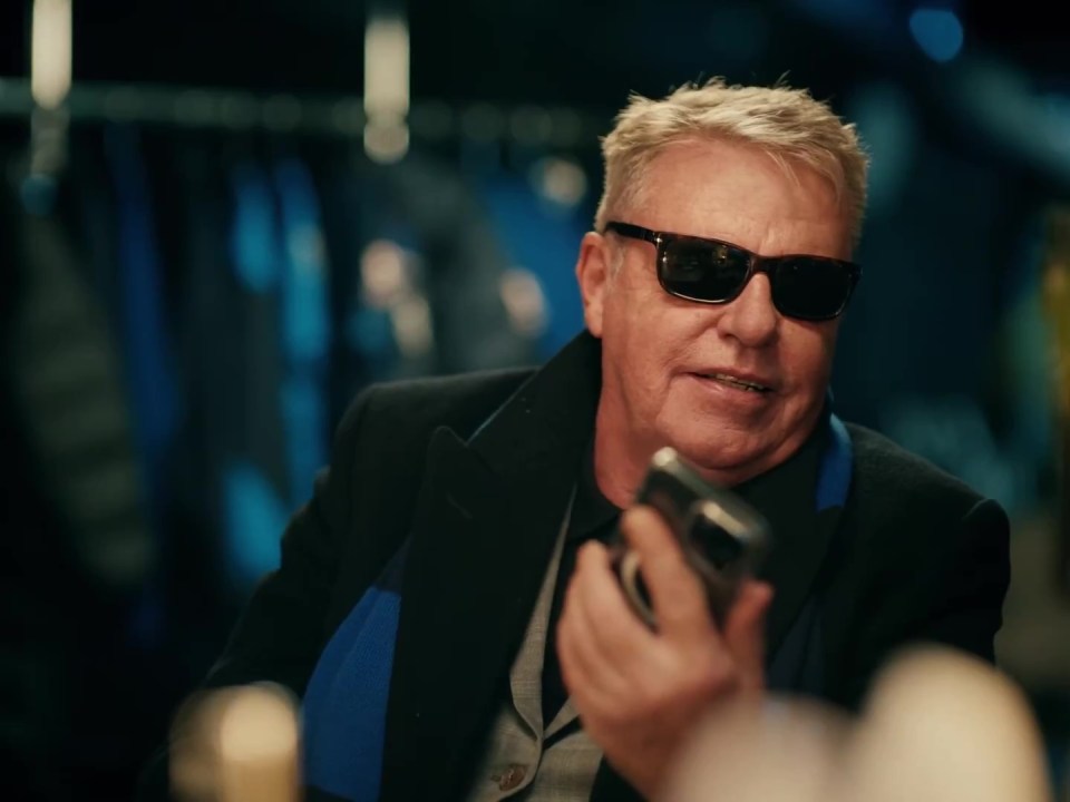 Madness singer Suggs joined the video