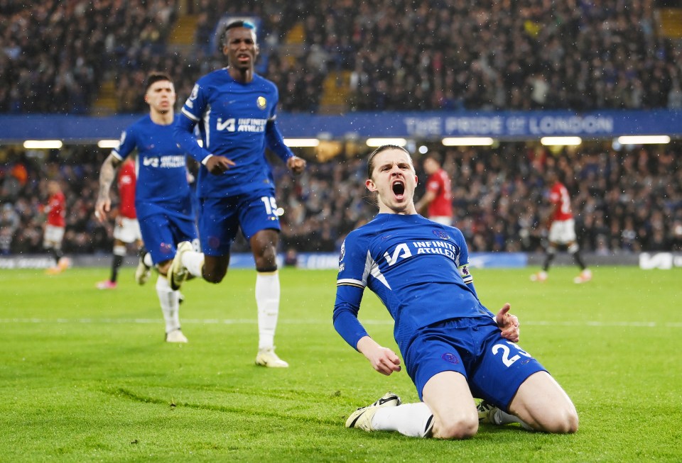 Gallagher left Stamford Bridge as a fan favourite