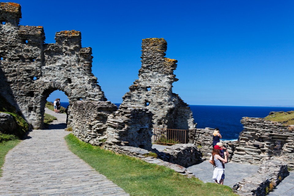 Explore Tintagel’s legendary castle, that's linked to King Arthur