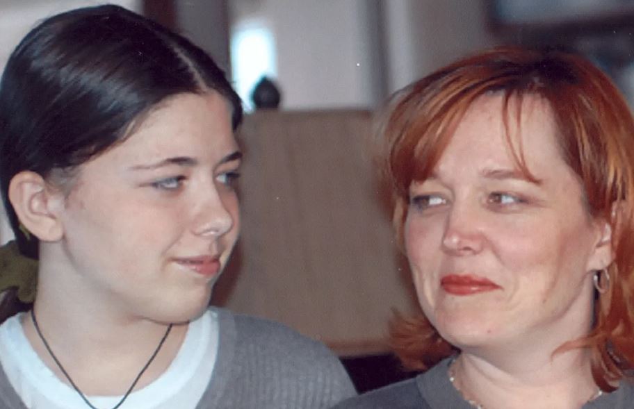 Jennifer and her mum Elizabeth pictured at a Thanksgiving dinner