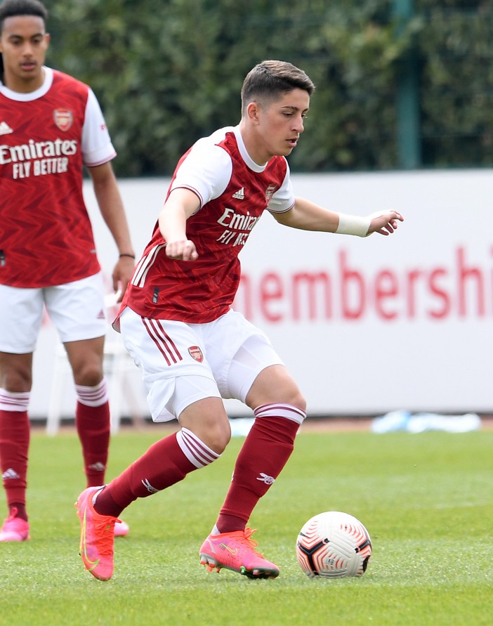 Luigi Gaspar joined Arsenal in 2019 from Corinthians