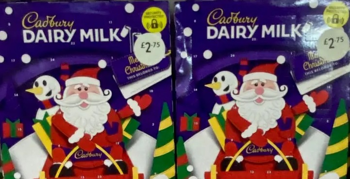 Stores are slapping security tags on advent calendars worth just £2