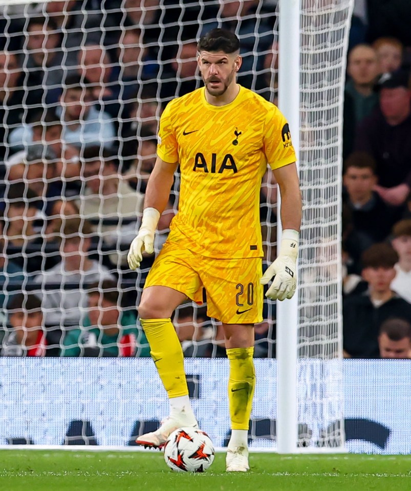 Fraser Forster is set for an extended run in the Tottenham team