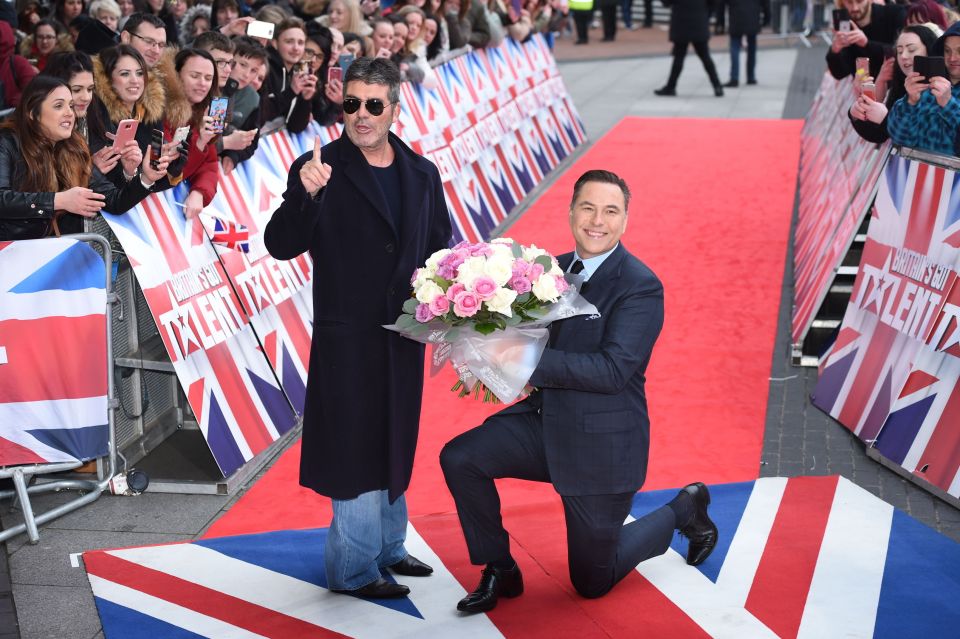 David also starred as a judge on Britain's Got Talent for more than a decade from 2012 to 2022