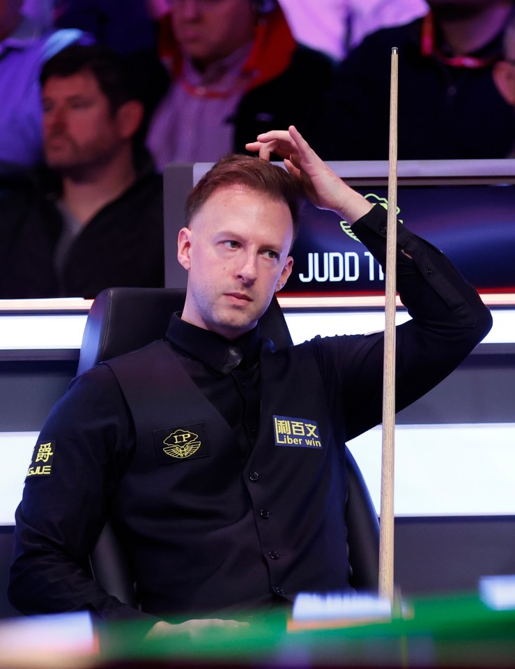 Judd Trump played a 'diabolical' break against Neil Robertson