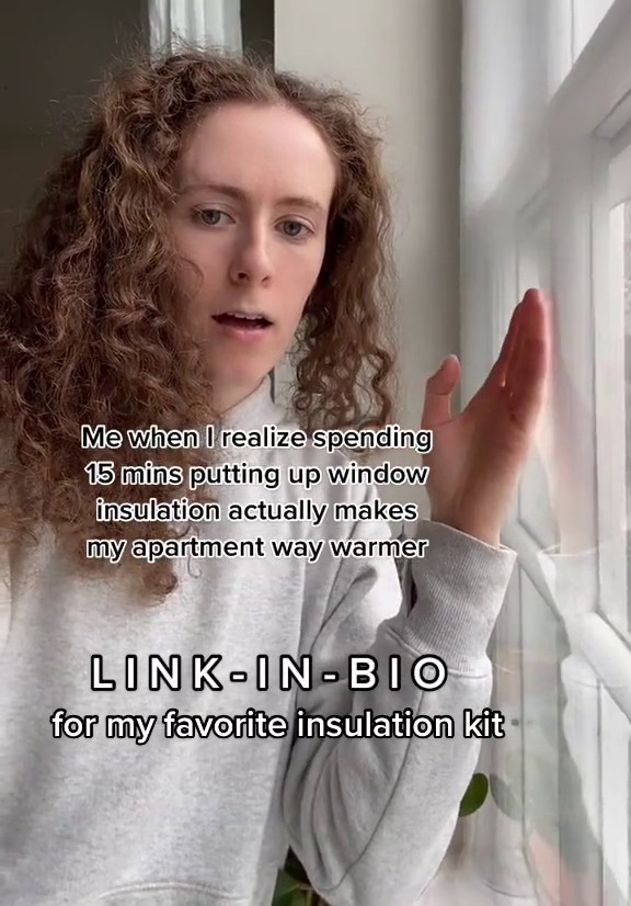 TikTok user Leigh revealed the budget buy she used to cut down on her heating bills