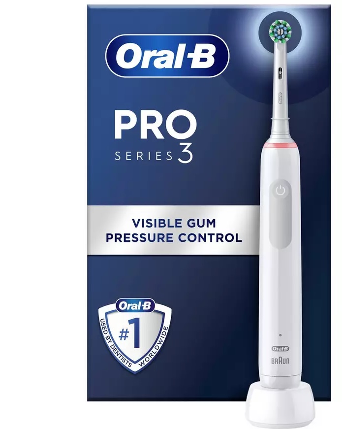 The Oral-B pro 3 is down from £100 to £35 at Argos