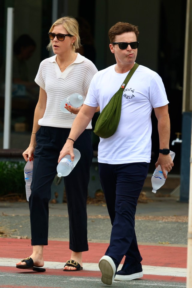 Declan Donnelly stepped out in Australia with his wife Ali Astall